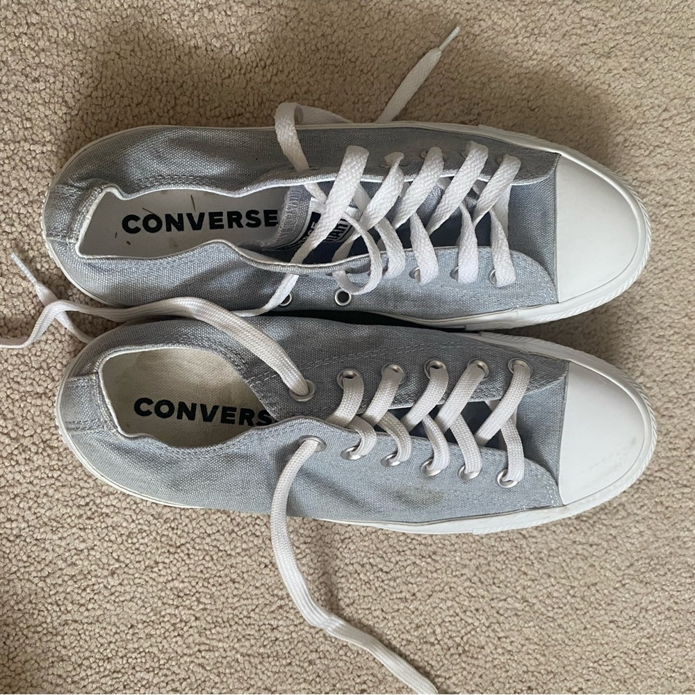 Grey Converse #converse